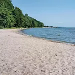 펜션 Reetdachhaus 8 Auf Usedom Kutzow